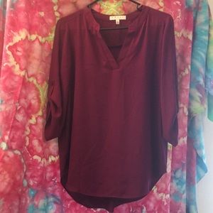 Purple blouse